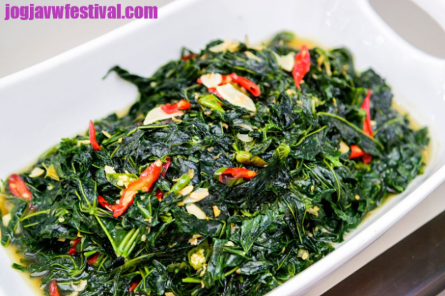 Resep Tumis Daun Ubi Jalar Dengan Bumbu Yang Lezat!